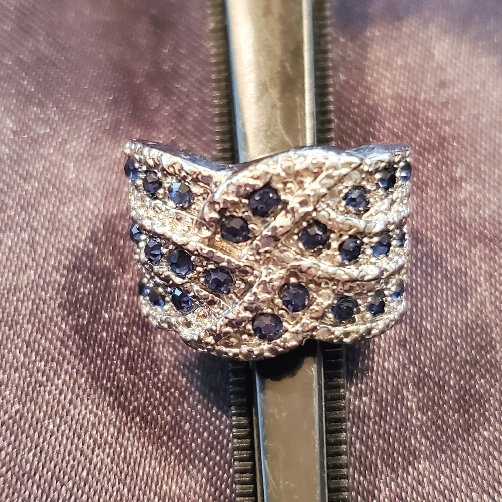 Casual Blue stone ring